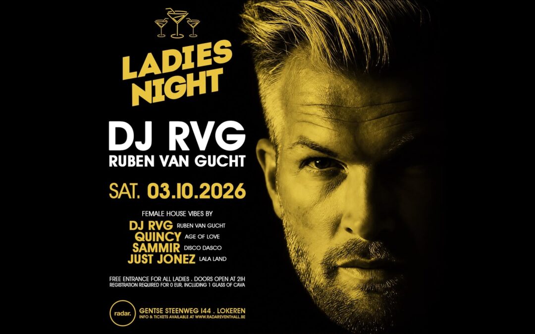 Ladies Night with Ruben Van Gucht (Registratie verplicht)